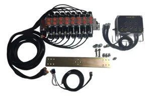 Kit Comando Eletro - Hidráulico 8 Vias 50lts