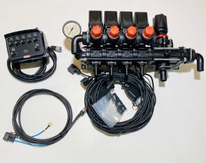 Kit Comando Eletrico 4 Vias Arag 12V